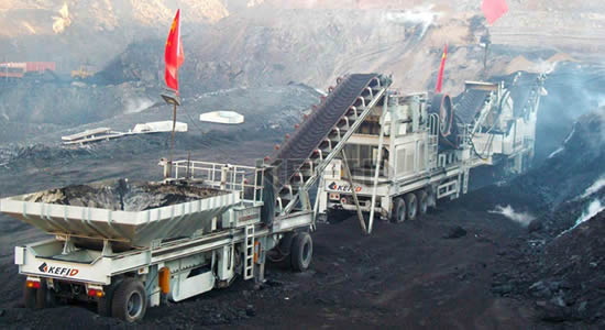 Wheel-mounted Mobile Crusher