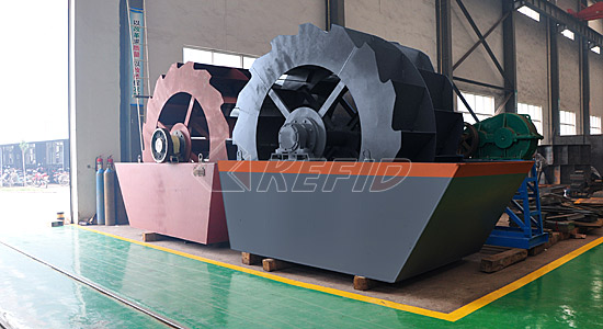 Wheel Sand Washing Machine