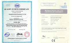 ISO 9001:2000 certificate