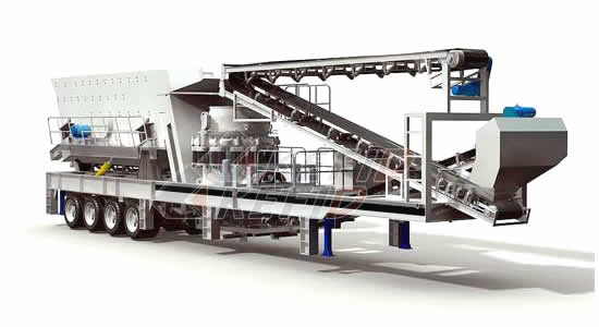 Closed-Circuit Type Mobile Crusher