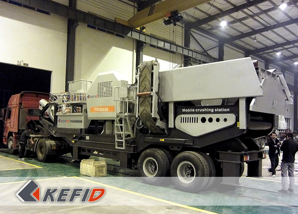 YG938E69 Mobile Jaw Crusher is ready for shipment to South America