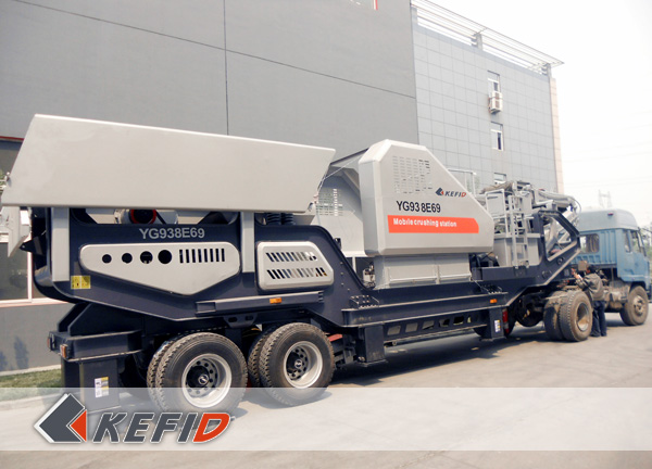 Kefid YG938E69 Mobile Crushing Plant Delivered to Zambia