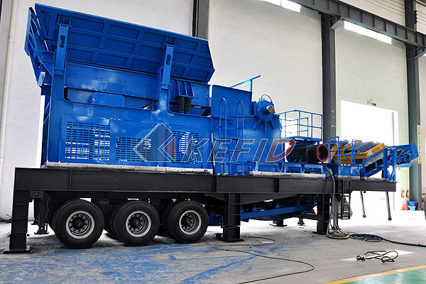 Kefid Mobile Crushing Plant Delivery News - Delivery to Russia and Algeria (Five sets)