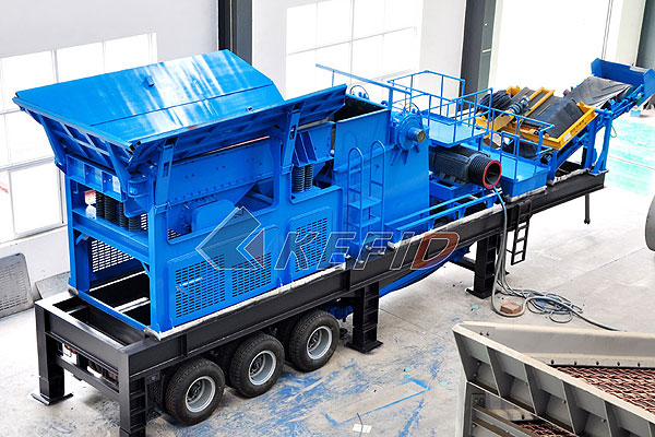 Kefid Mobile Crushing Plant Delivery News - Delivery to Russia and Algeria (Five sets)