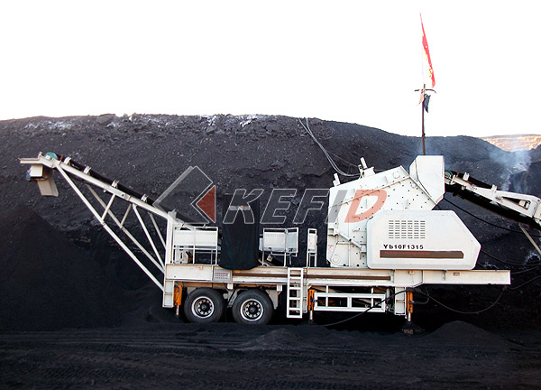 Mobile Impact Crushing Plant