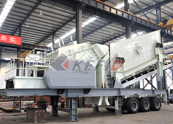 Mobile Impact Crushing Plant