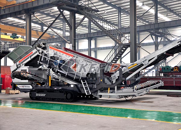 Crawler Type Mobile Crusher Photos