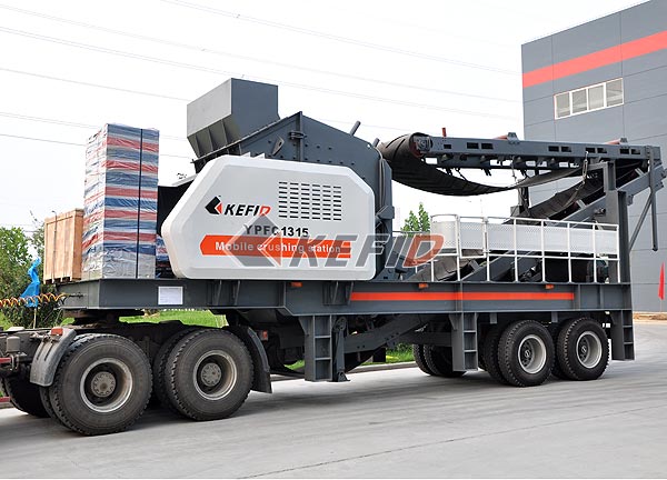 Mobile Impact Crushing Plant