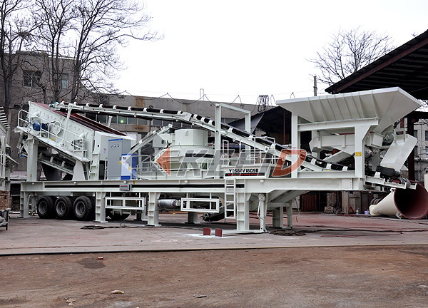 Mobile VSI Cruhsing Plant