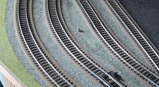 Railway track ballast production line
