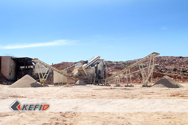 Mobile Crusher in Construction Residues Process