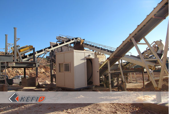 500 TPH phosphate crushing and screening plant in Egypt